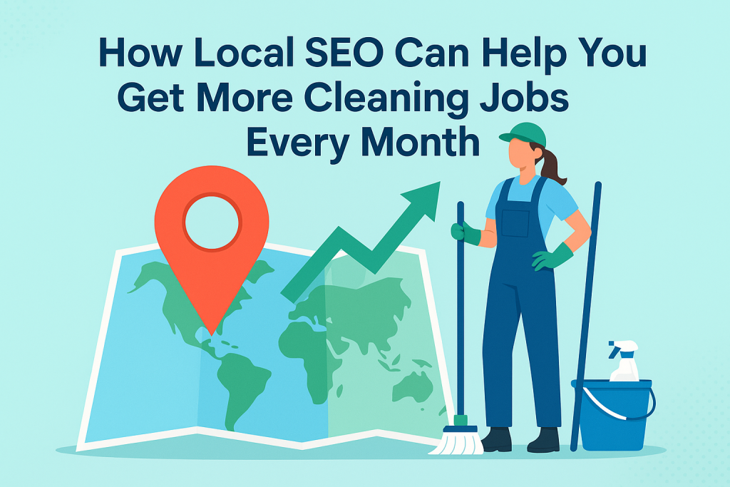 How local SEO helps cleaning businesses get more jobs