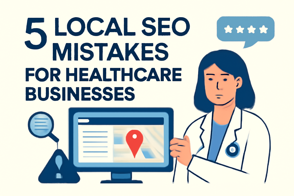 Top Local SEO Mistakes that Healthcare Businesses Make.